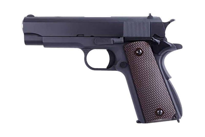 M1911 'Commander' Full Metal Airsoft Gas Blowback Pistol