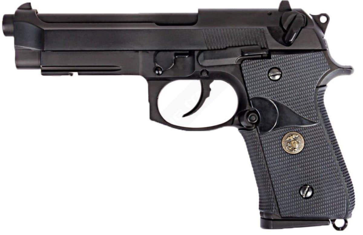 M92A1 Gas Blowback Pistol V2 (Full Metal – Rubber Grip) — image 2