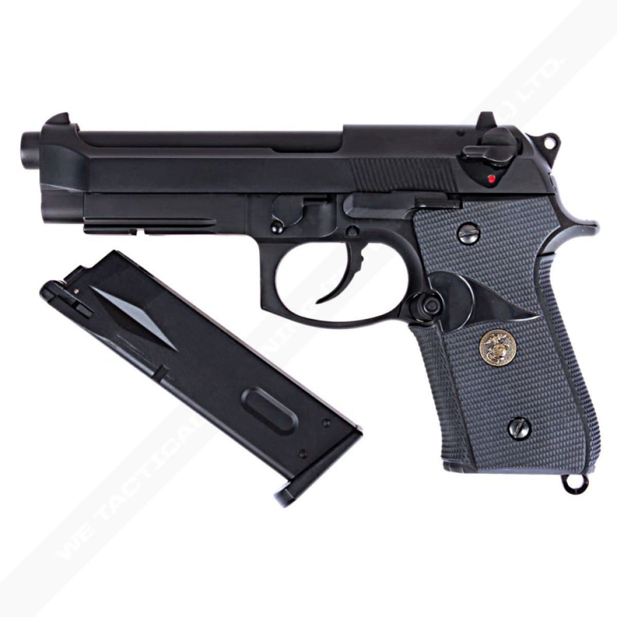 M92A1 Gas Blowback Pistol V2 (Full Metal – Rubber Grip)