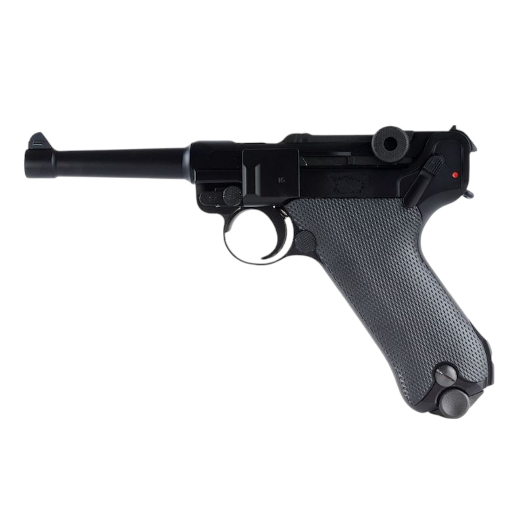 P08 Gas Blowback Pistol (4 inch – S – Full Metal)