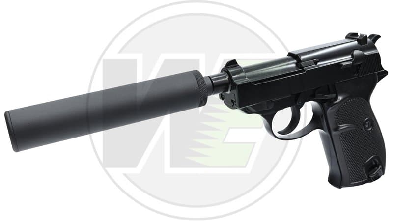 p38 Short with Silencer GBB pistol