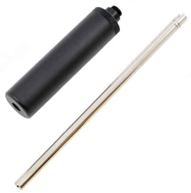 Pistol Silencer With Extended Inner Barrel