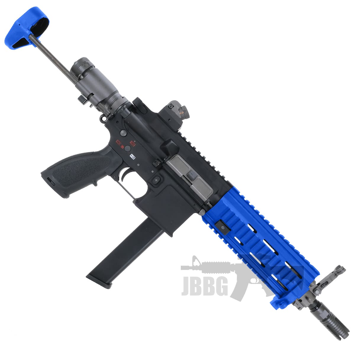 PCC GBBR Airsoft Rifle Blue