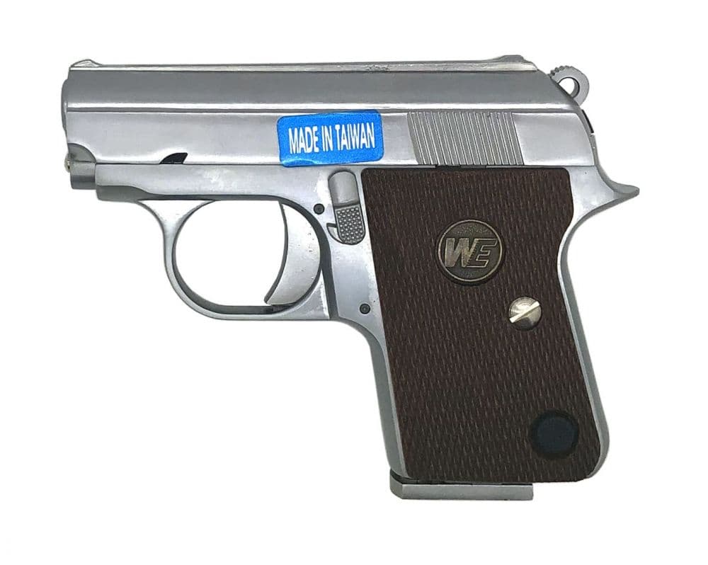 CT25 1908 Gas Blowback Pistol – Silver
