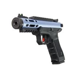 Galaxy Semi/Full Auto Airsoft Pistol – Blue