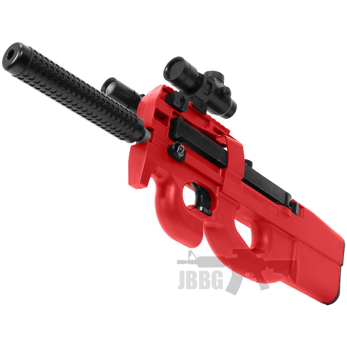 D90H D90 AEG Airsoft BB Gun Set Red — image 2