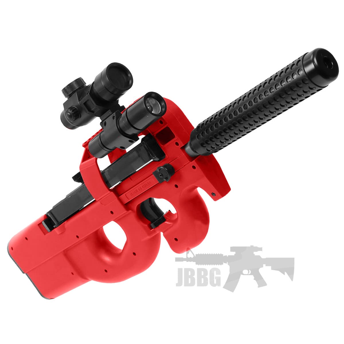 D90H D90 AEG Airsoft BB Gun Set Red — image 3