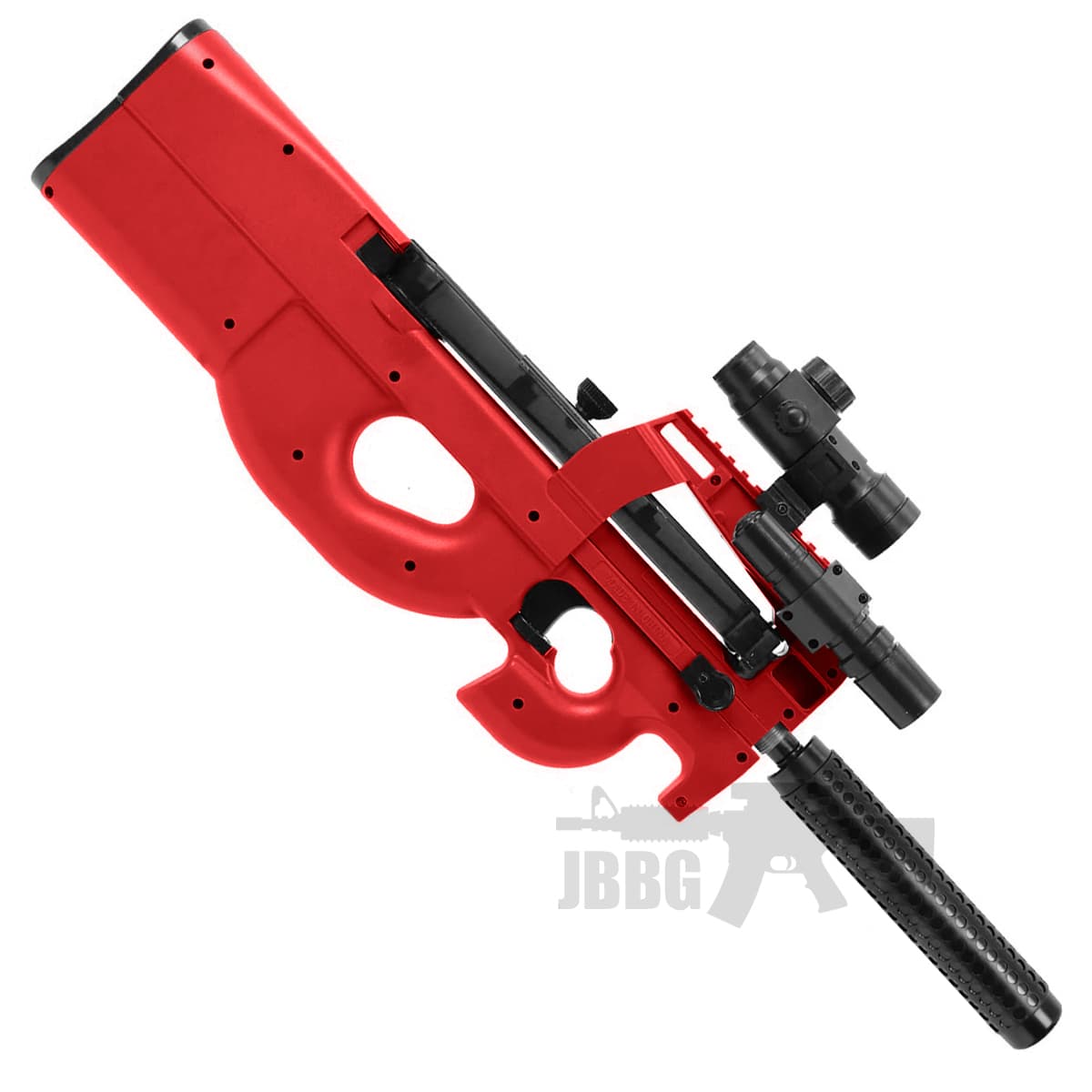 D90H D90 AEG Airsoft BB Gun Set Red