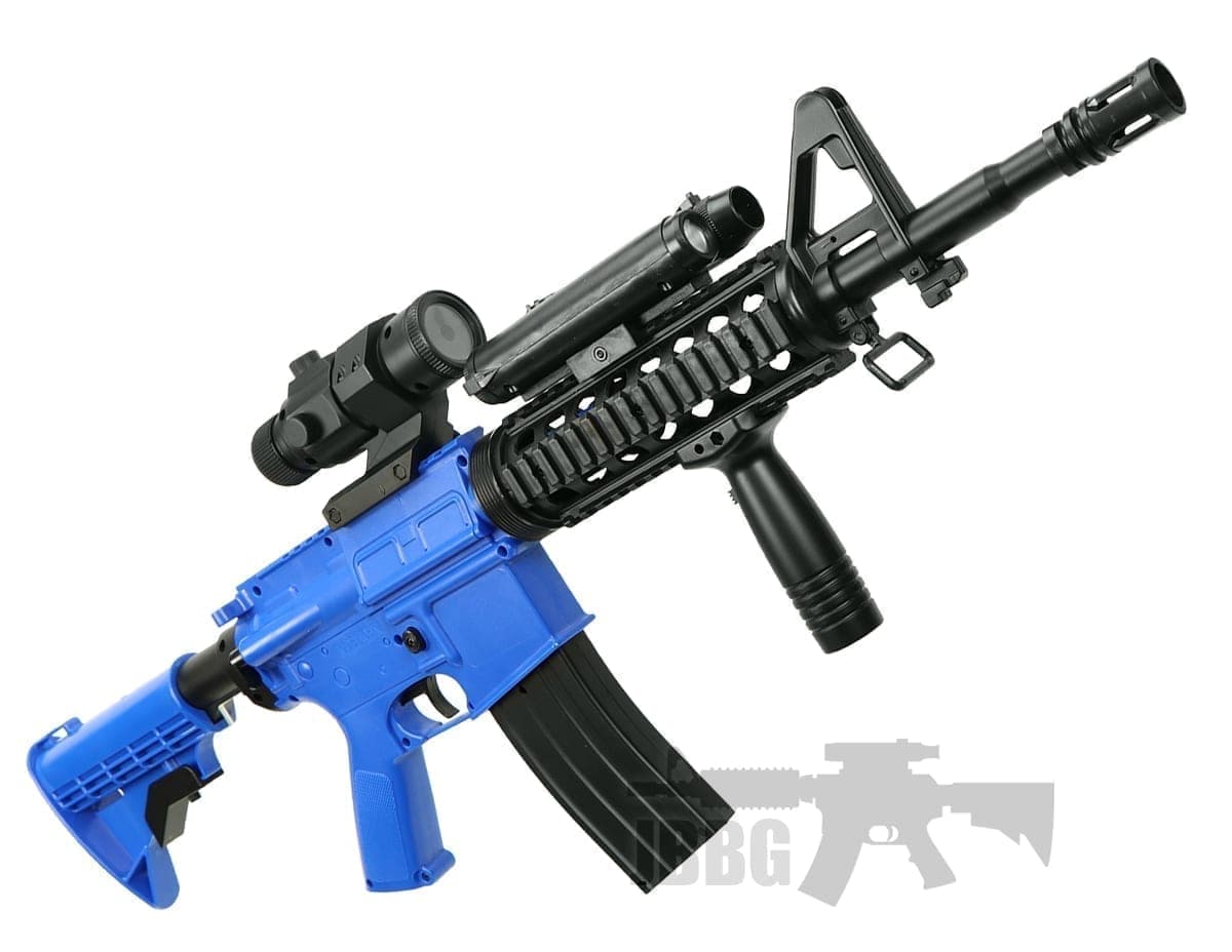D92H AEG Airsoft BB Gun Set Blue — image 2
