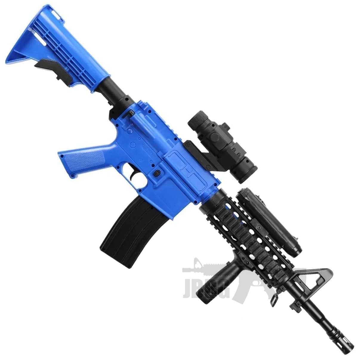 D92H AEG Airsoft BB Gun Set Blue