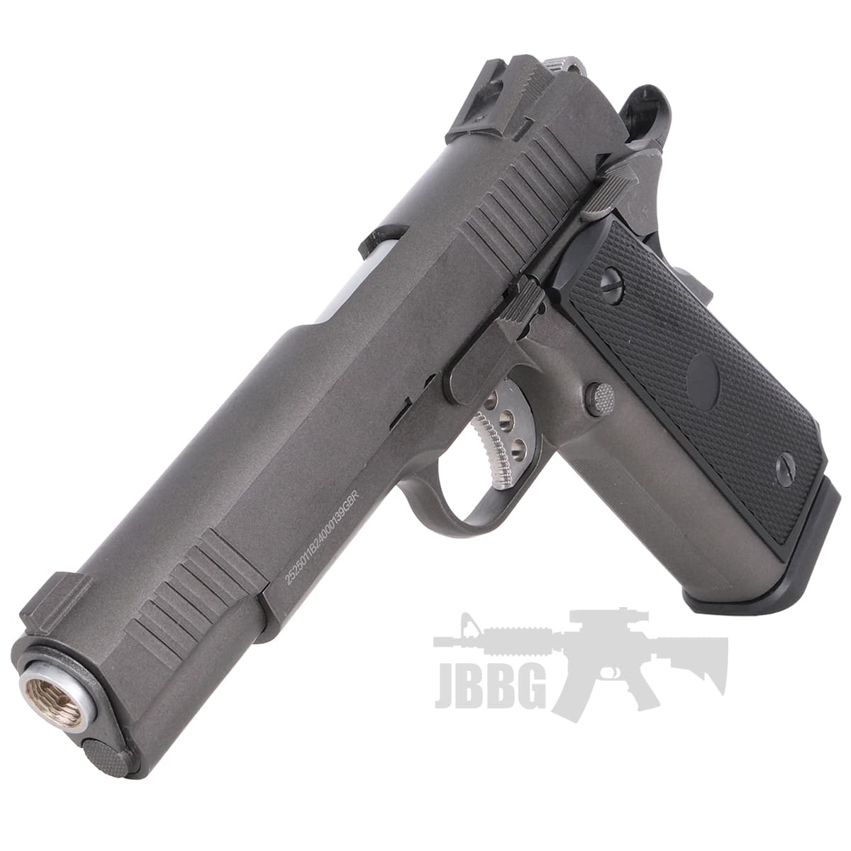 G192 Gas Zinc Alloy 1911 Airsoft Pistol Blue — image 3