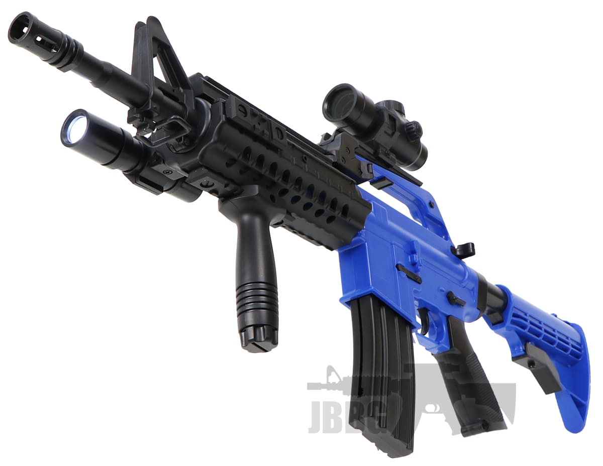MR733 Spring Airsoft Rifle Blue — image 2