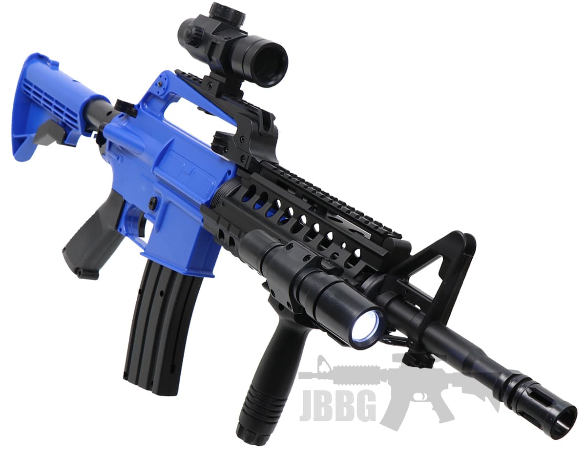 MR733 Spring Airsoft Rifle Blue — image 3