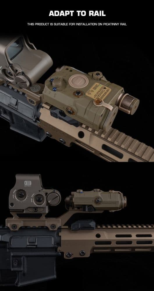 Standard PEQ-15 Version with Red laser Flashlight Torch — image 3