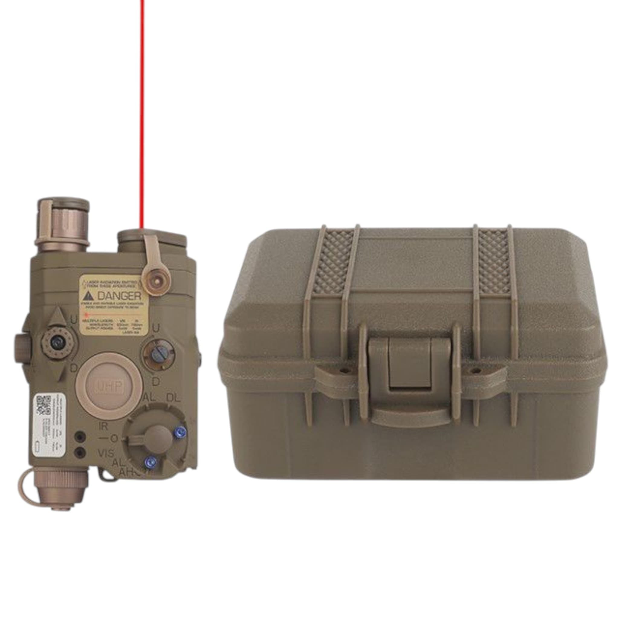 Standard PEQ-15 Version with Red laser Flashlight Torch