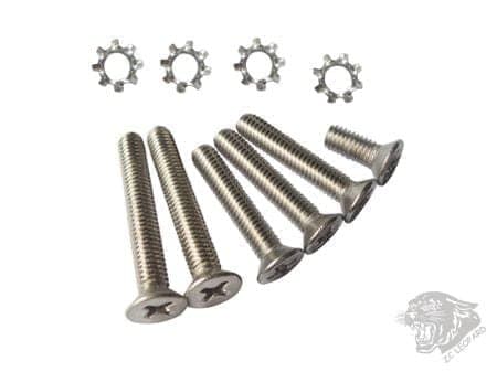 Screw set for v3 gear box - Stainless