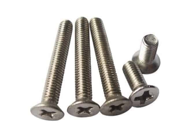 Screw set for version 3 motor cage
