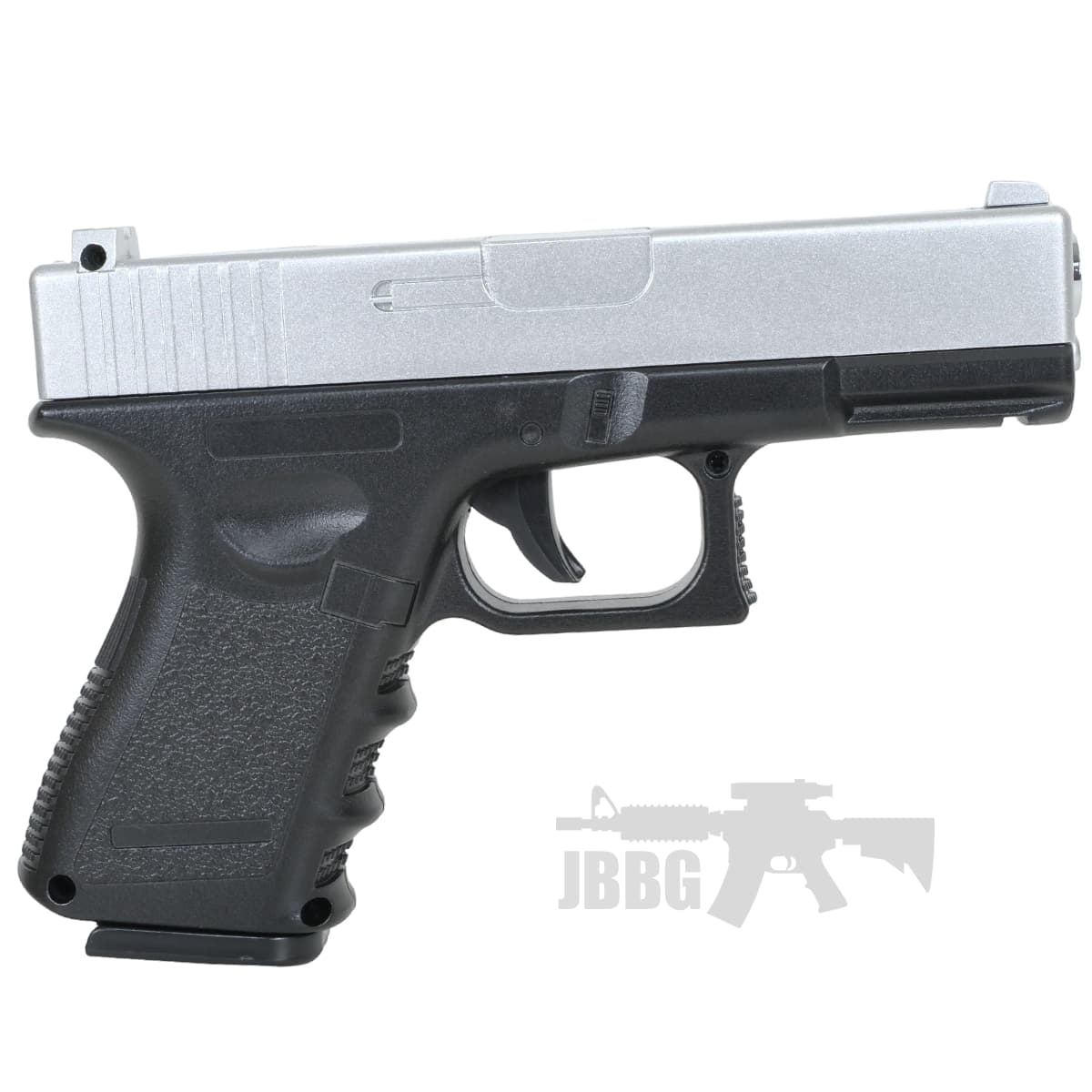 Spring Airsoft BB Pistol Full Metal Silver — image 2