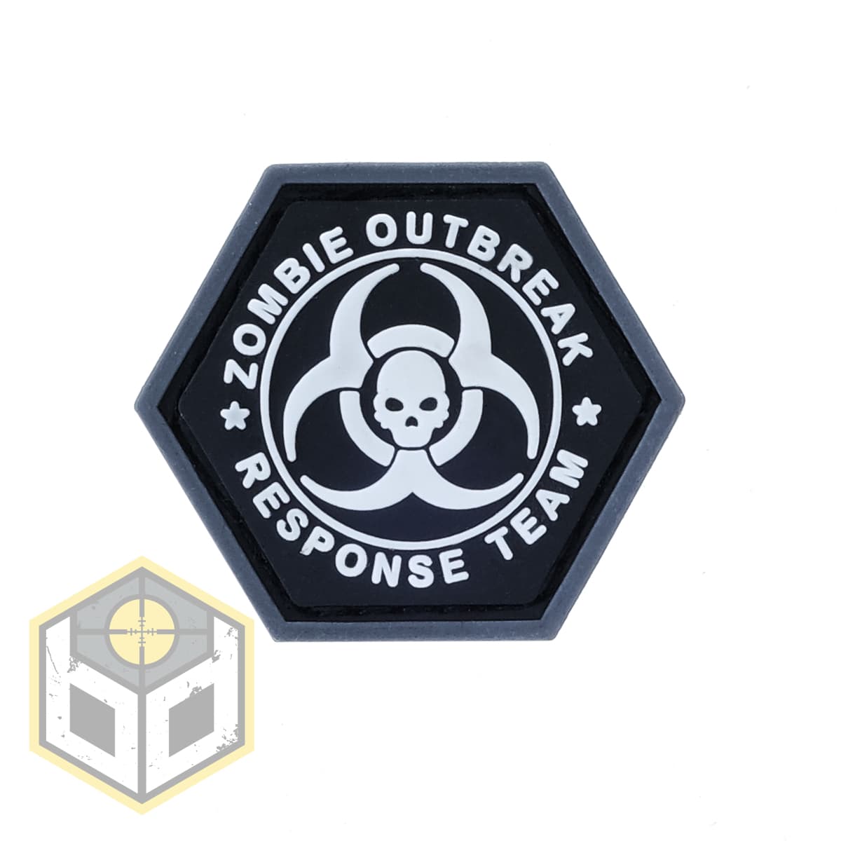 Outbreak Dark Ballistic Hex Patch BH00053