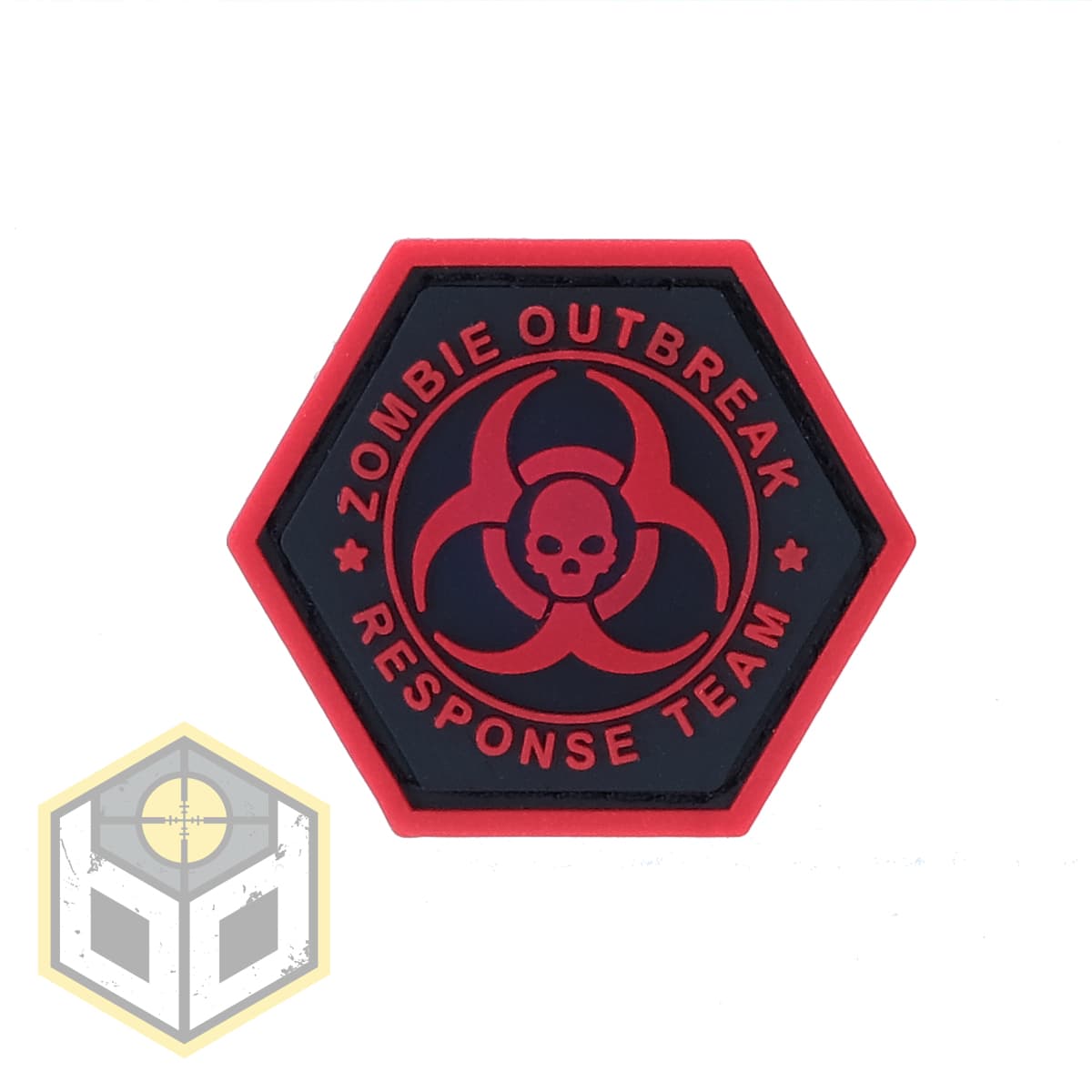 Outbreak Red Ballistic Hex Patch BH00004
