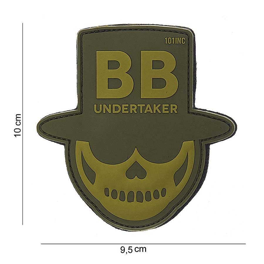 BB Undertaker 3D PVC Patch