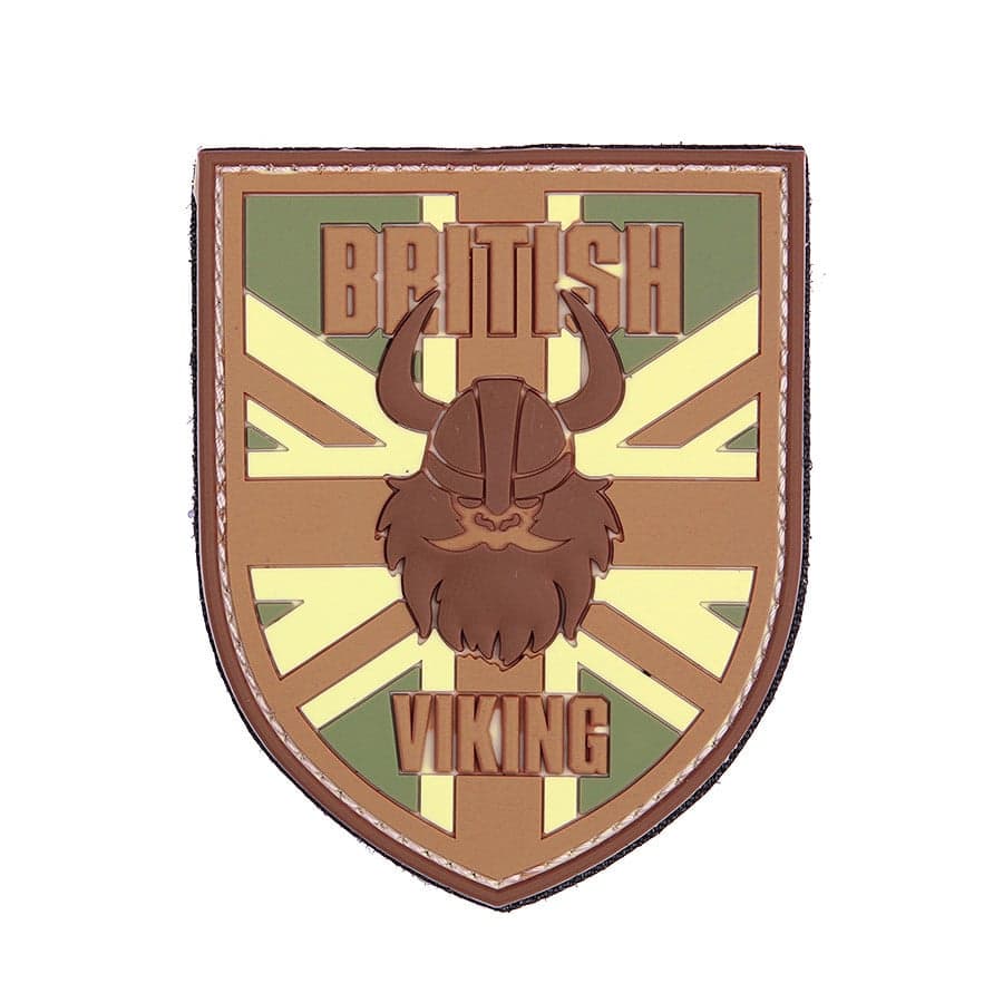British Viking 3D PVC Patch – Tactical