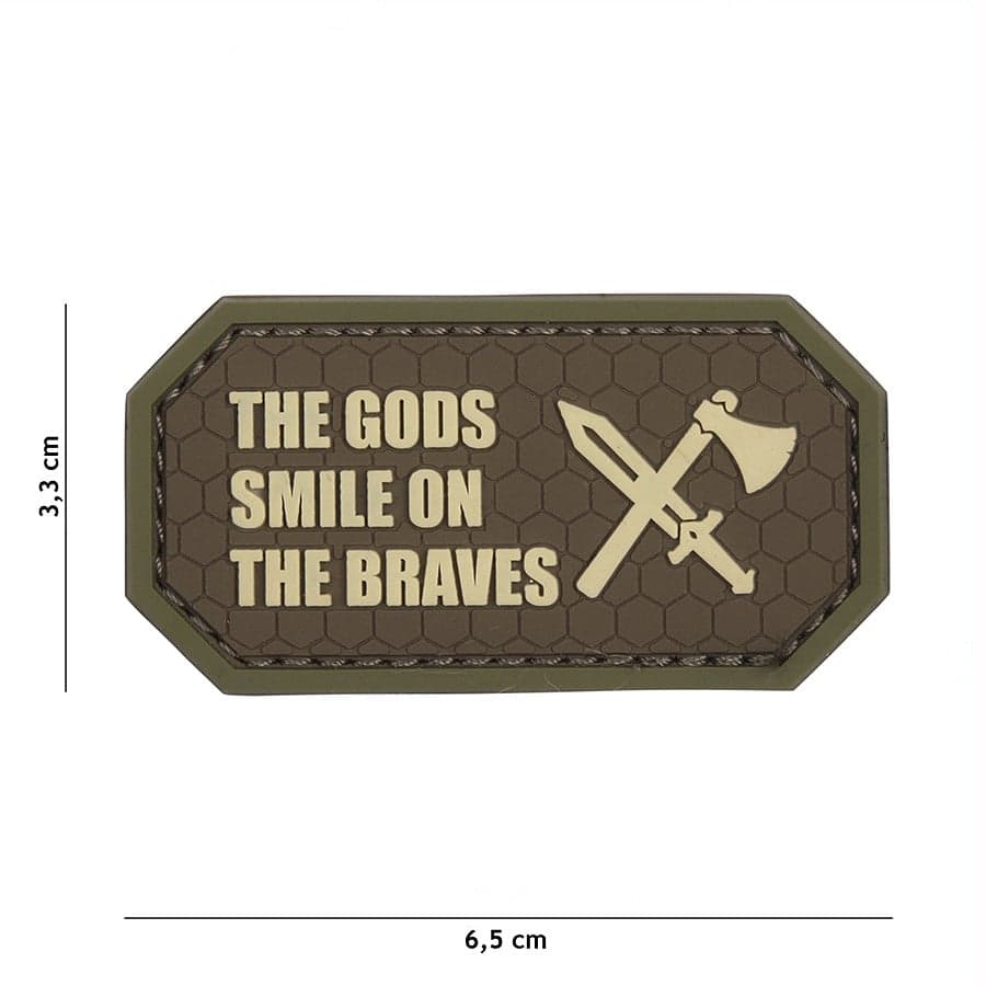 The Gods Smile on the Braves 3D PVC Patch