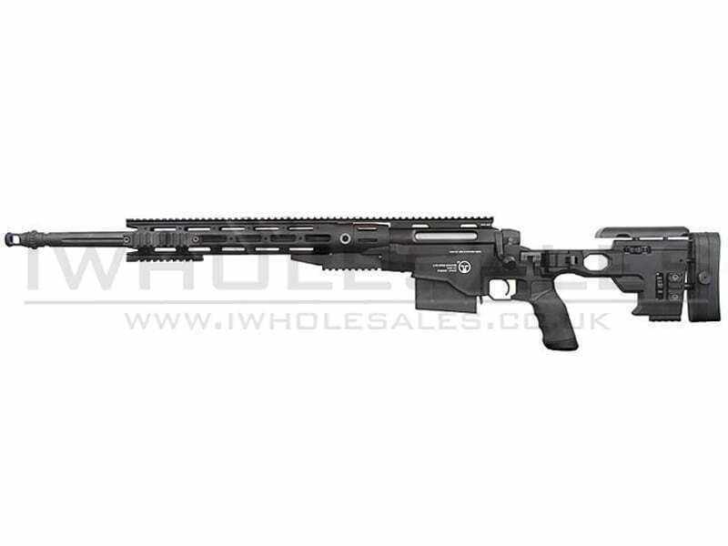 MS338 CNC Sniper Rifle Spring Powered with Rails (MSR-010)