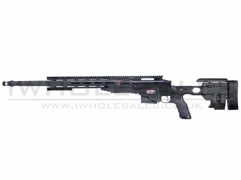 MS700 TX System CNC Sniper Rifle Spring Powered with Rails (MSR-012)