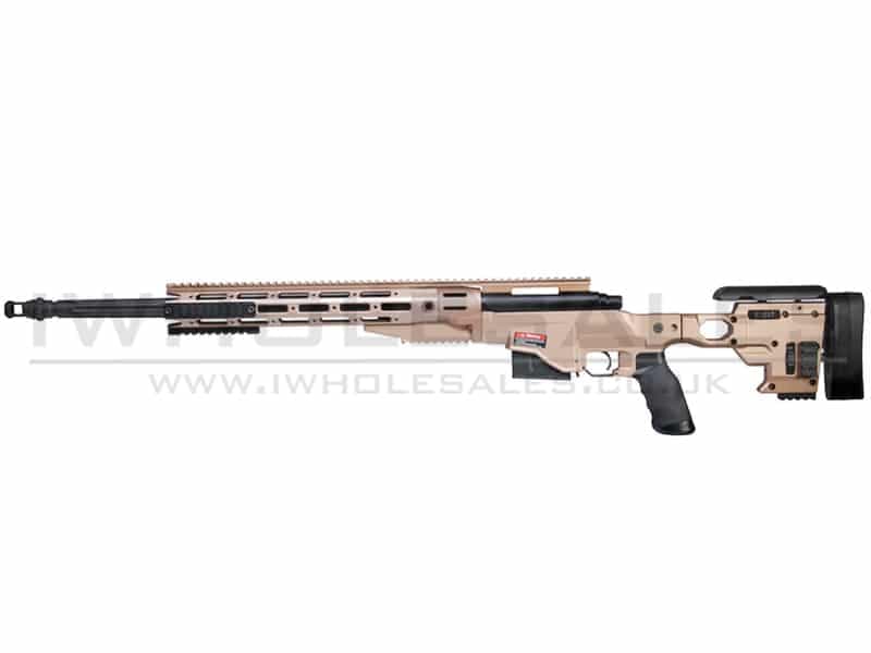 MS700 TX System CNC Sniper Rifle Spring Powered with Rails (MSR-013)