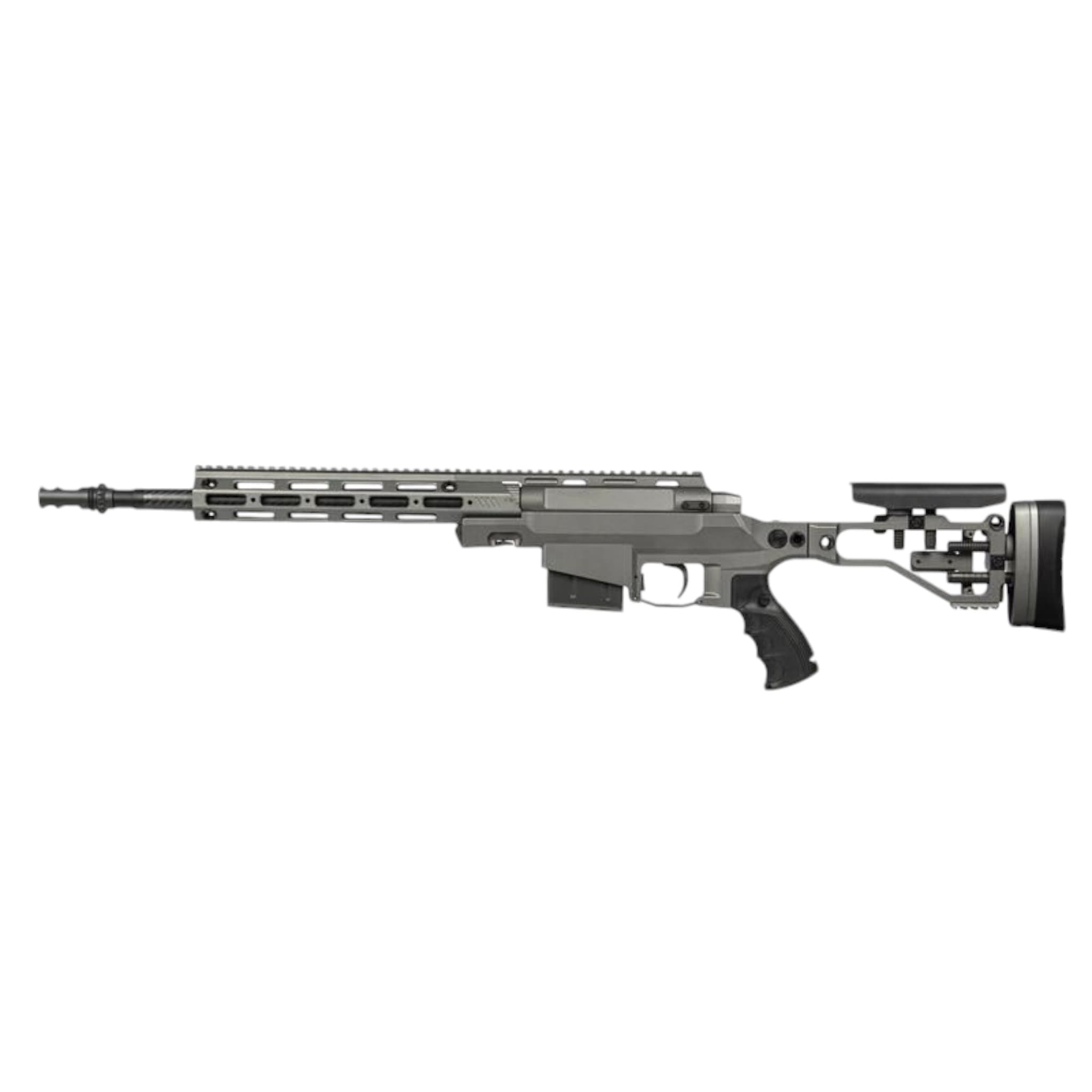 MSR303 Sniper Rifle with Case (Tool-Less Assemble – Spring Powered – Titanium – MSR-303 – MSR-021)