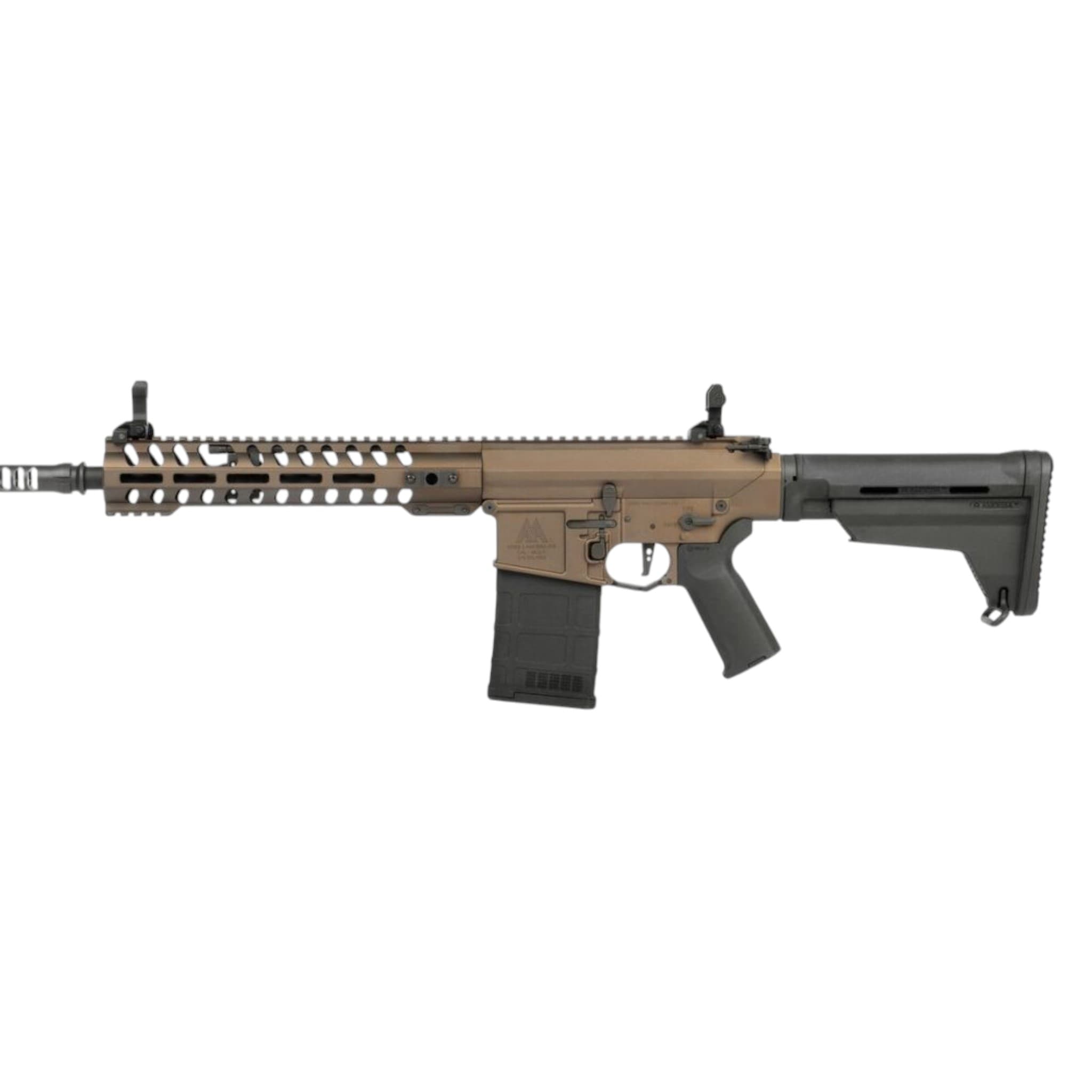 x Amoeba AR308M Rifle (Bronze – AR-098E) – HPA with Ares HPA Engine Pre-Installed