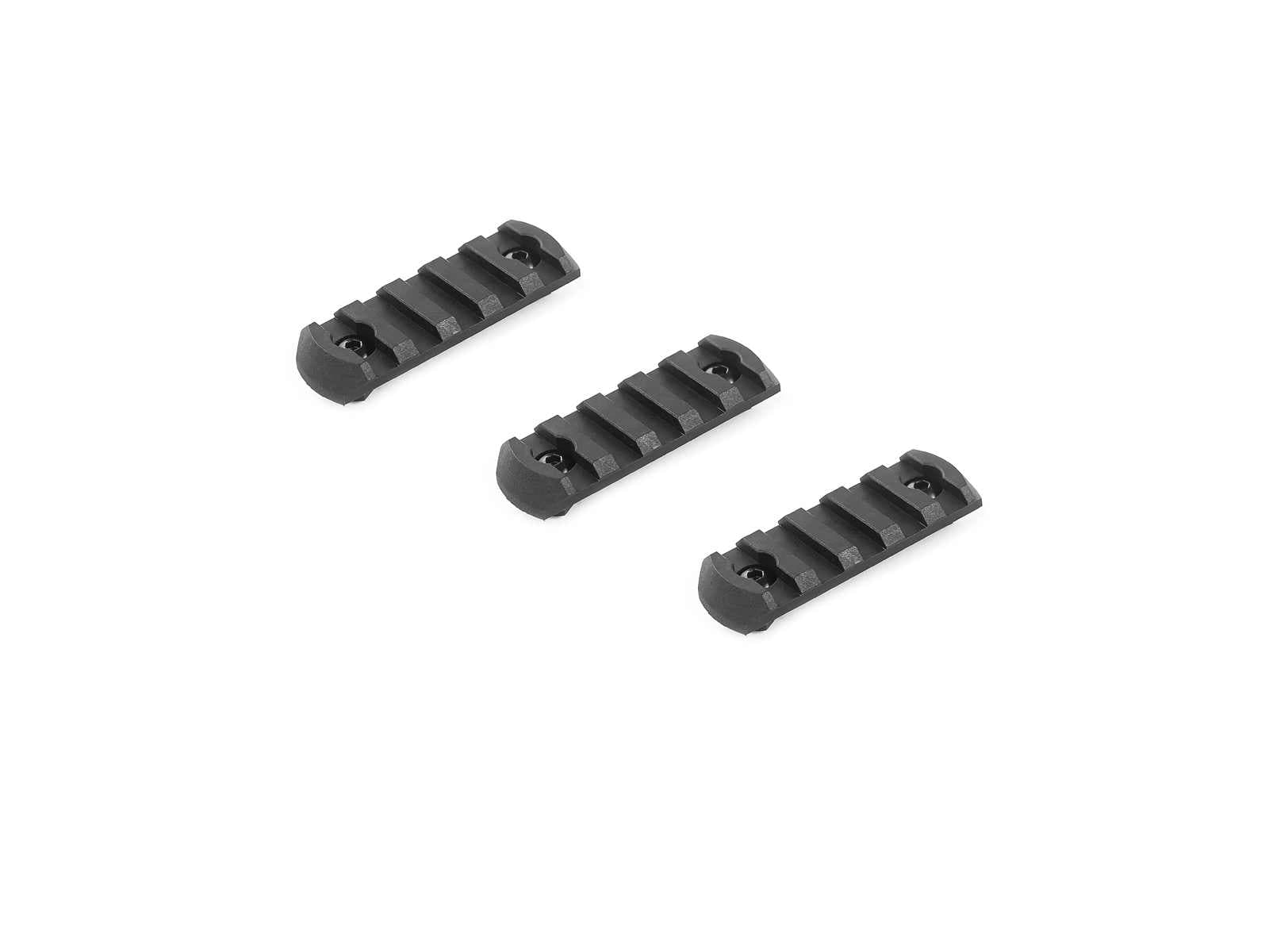 Airsoft Rifle M-Lok Rail Mount Short 3 Pcs Set