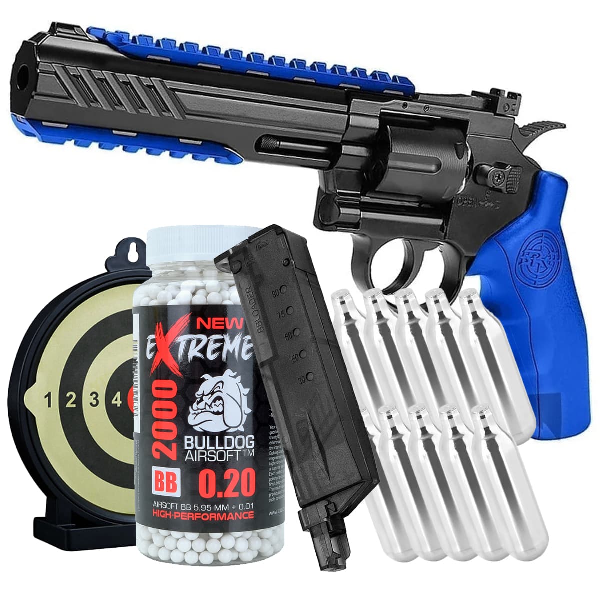 Bundle Offer SRC 6 Inch Titan CO2 Revolver