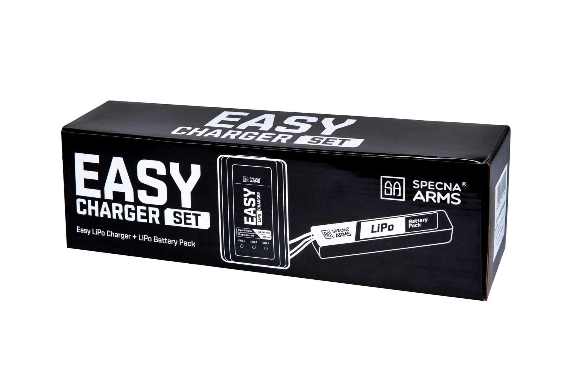 KIT CARICABATTERIE LI-PO EASY + BATTERIA LI-PO 7,4V 1200MAH – SPECNA ARMS / FUEL