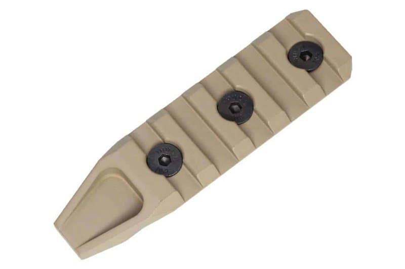 5 Slot URX rail panel for Keymod - Dark Earth