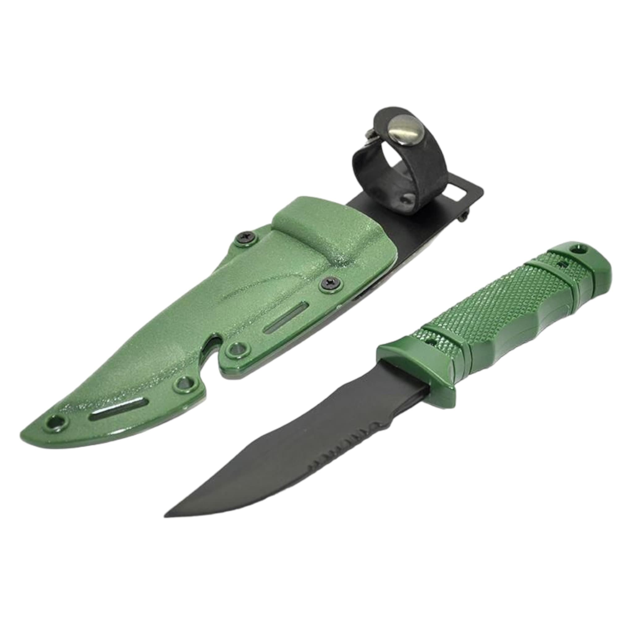 Rubber Knife with Hard Holster