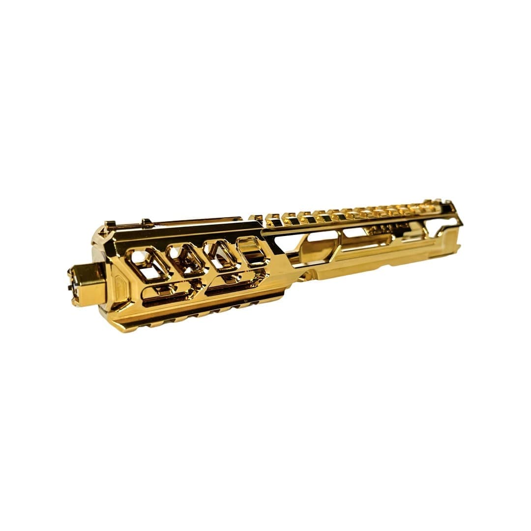 AAP-01/C FUKU-2 CNC UPPER SET – Long Cutout version V2 – Electroplated Gold