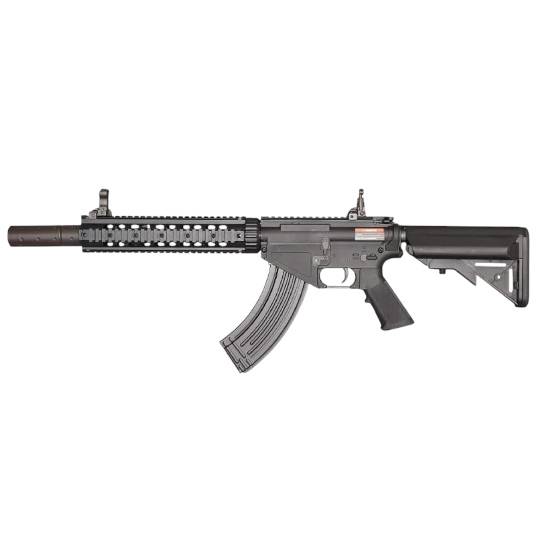 AR47 RIS with Inbuilt Suppressor (Nylon Fibre – Mosfet/QD Spring – Inc. Bat. &Charger – CM650)