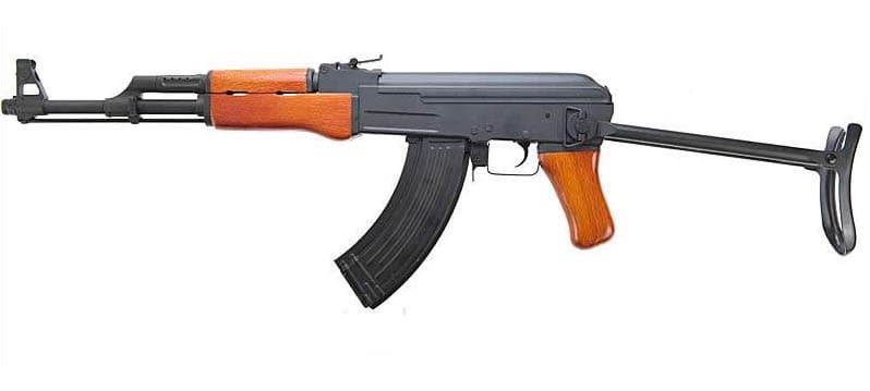 CM042S AK47 Folding Stock – Metal Body & Wood
