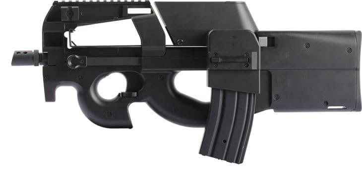 JG P90 Bullpup Airsoft Gun With Box Magazine