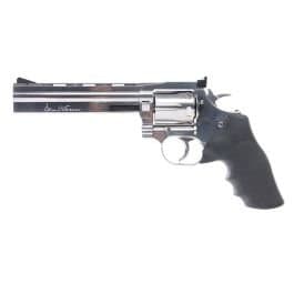 CO2 Revolver 6 Inch Silver