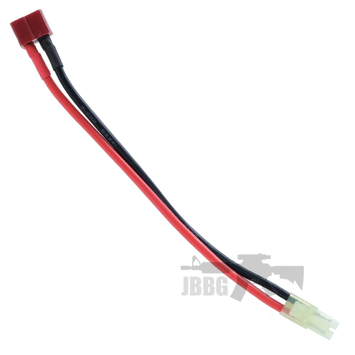 Deans T Connector to Male Mini Tamiya Adapter 150mm Airsoft Battery Converter Lead