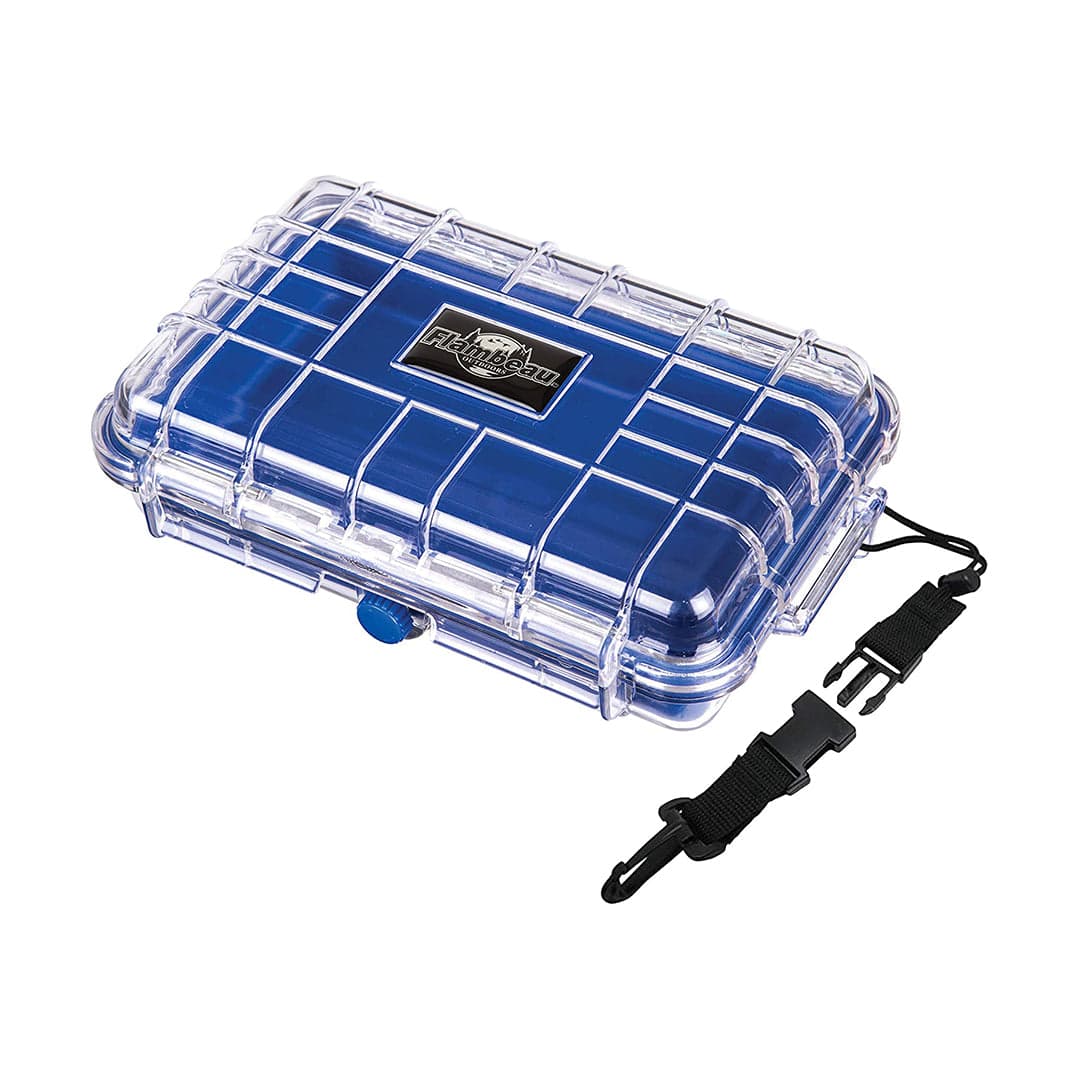 HD Tuff Gear Box Blue Clear 7.5”