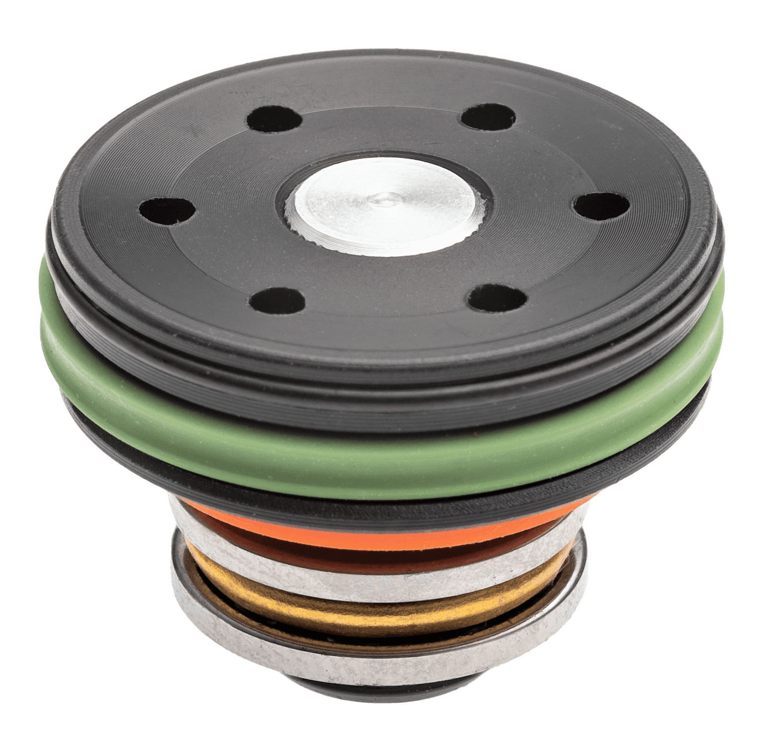 Gearbox POM Double O-Ring Bearing Piston Head