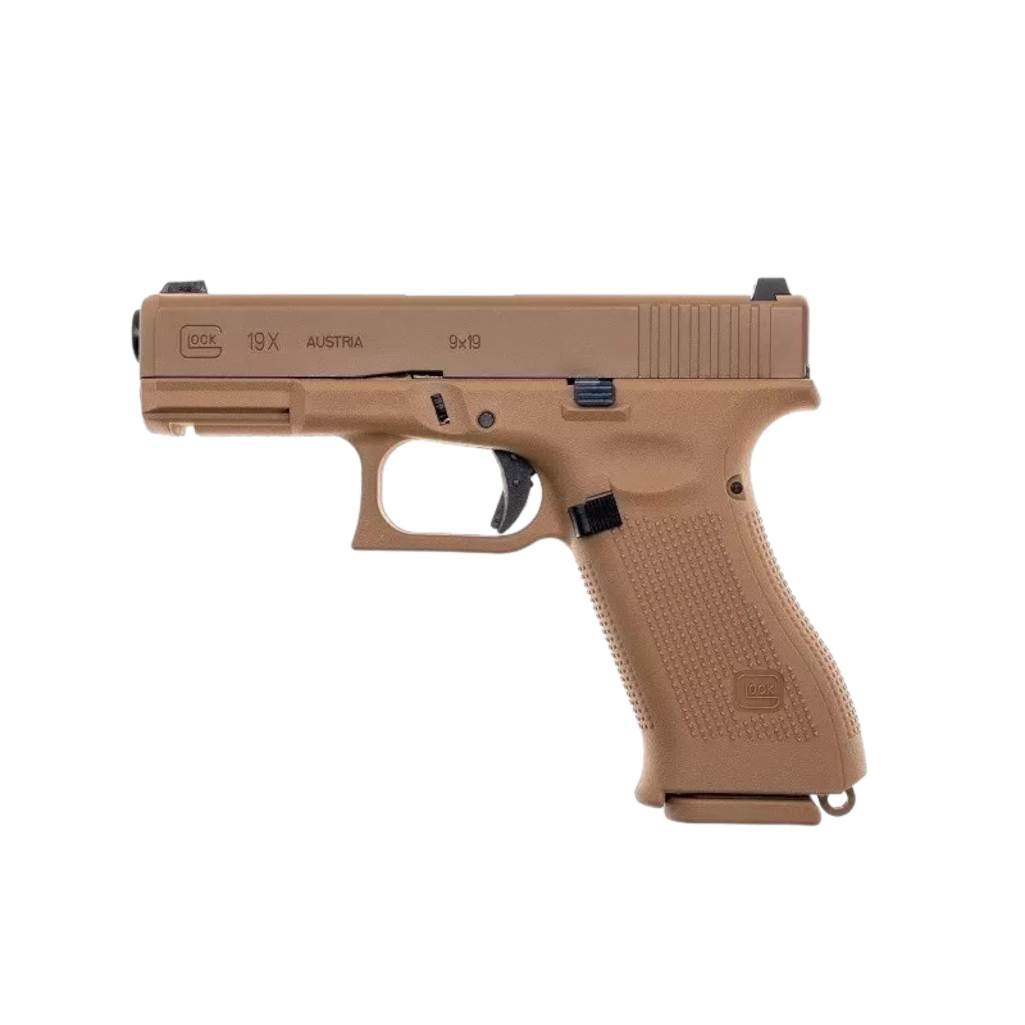 19X GBB Gas Pistol Replica – Coyote Brown