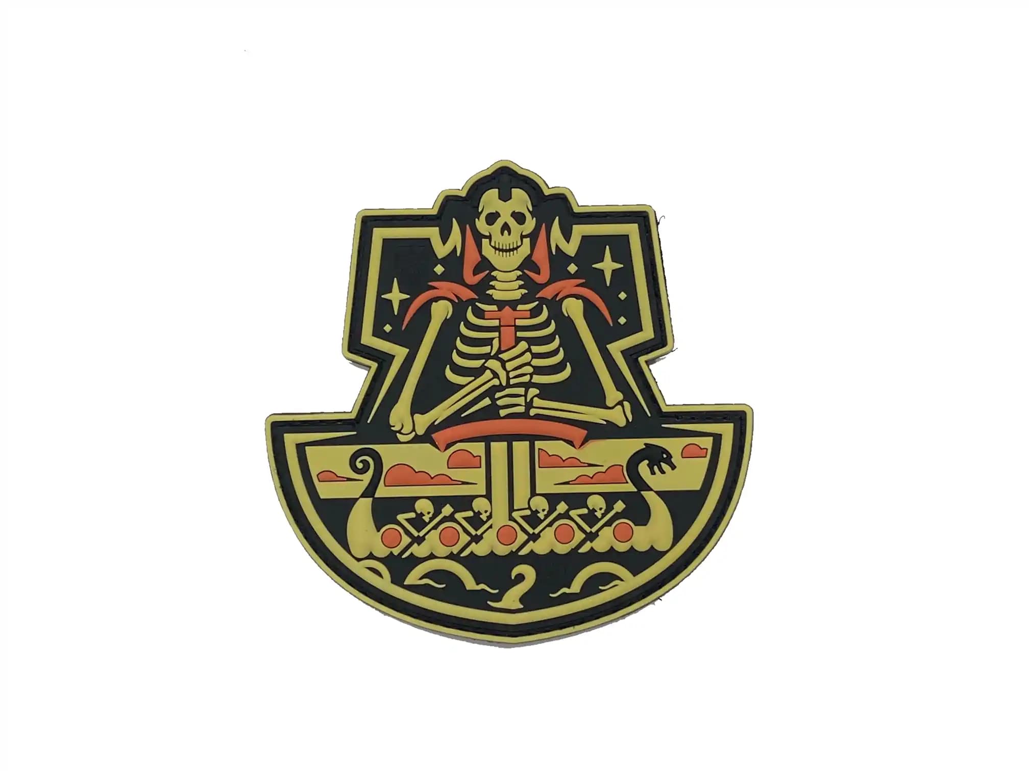 GHOST SHIP PATCH 3D – GOLD