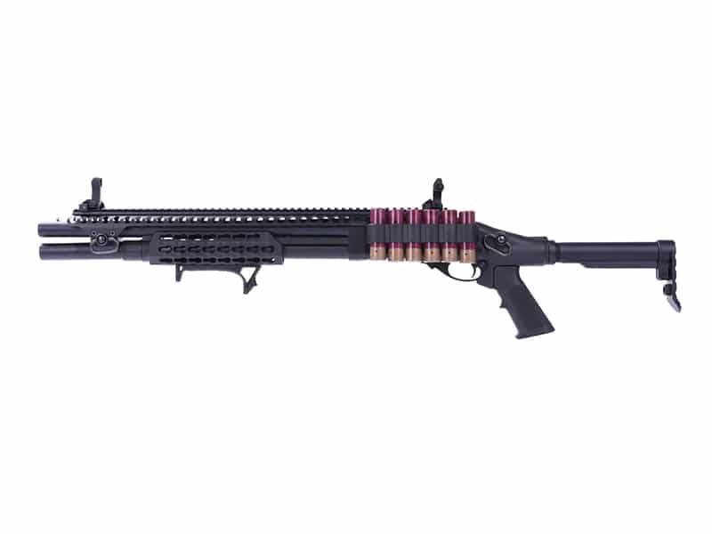 M870 Keymod Tri-Shot Gas Pump Action Shotgun (Long – M8875 – V2)
