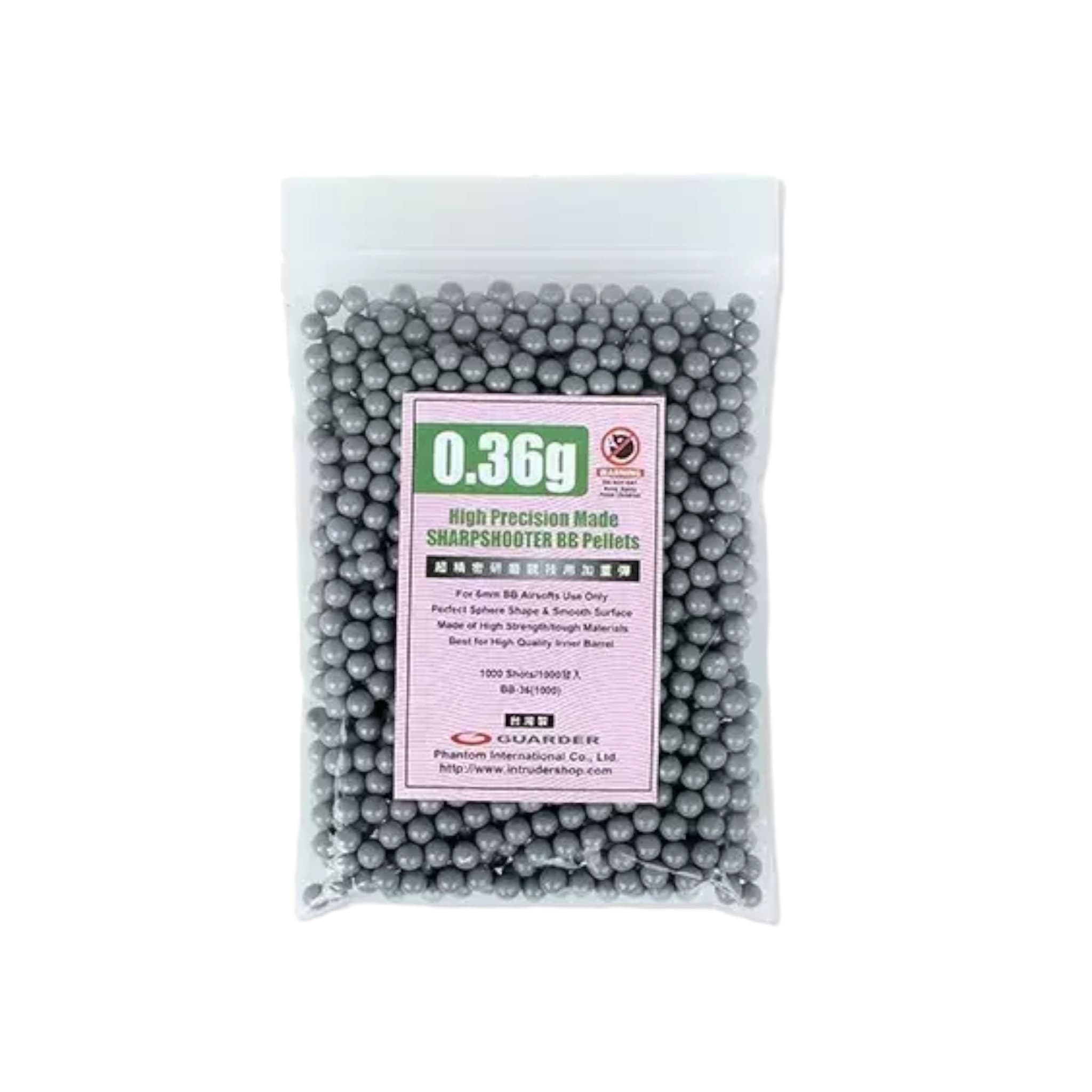 0.36g BBs 1000 pcs