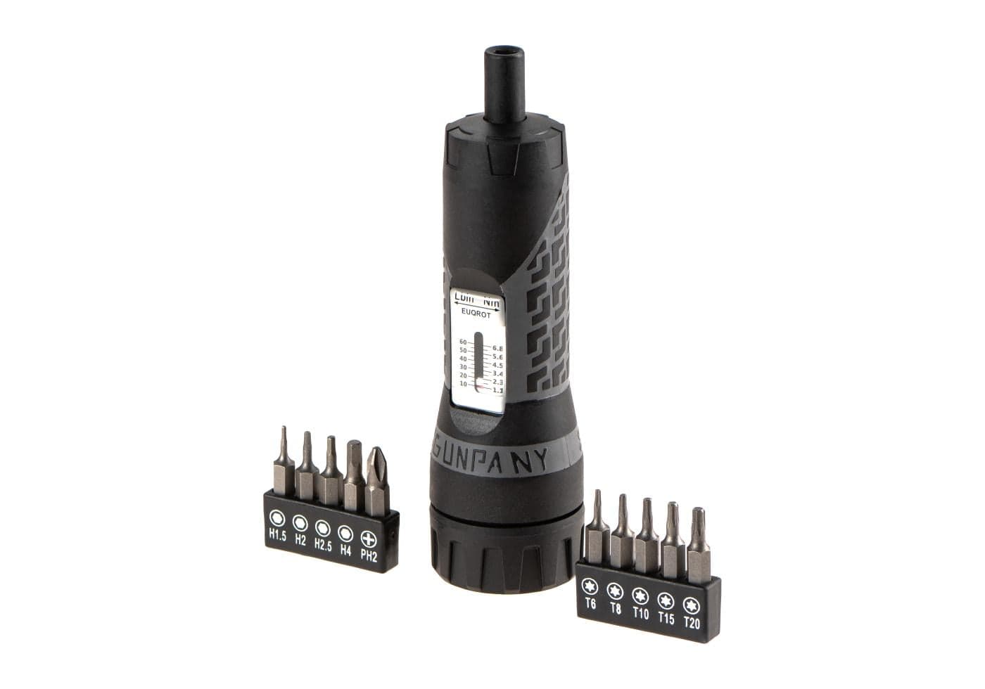Gun Teching Torque Screwdriver 1.1 - 6.8Nm T6, T8, T10, T15, T20, H1.5, H2, H2.5, H4 and PH2